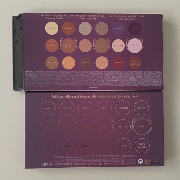 Kat Von D Lolita Por Vida Eyeshadow Palette KVD Beauty New - Picture 4 of 4